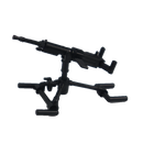 MOC Military SWAT Weapon WW2 Toy Gun Sandbag Cannon Building Blocks Bricks Toys for Children Kids Gifts DIY Toy Military