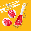 New Multifunctional Kitchen Cooking Spoon Heat-resistant Hanging Hole Innovative Potato Garlic Press Colander Innovative kitchen
