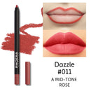 1PC Matte Lipsticks Pen Natural Waterproof Lip Liner Pencil Contour Makeup Sexy Brown Lip Stick Long Lasting Cosmetic Tools