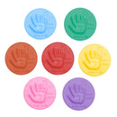 2021E Baby Care Air Drying Soft Clay Baby Handprint Footprint Imprint Kit Casting Parent-Child Hand Inkpad Fingerprint Kids Toys
