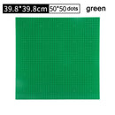32*32 50*50 Dots Classic Base Plates Blocks DIY Small Size City Road Bricks Baseplates Construction Building Toys For Kids Gifts
