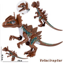 Jurassic World 2 Brutal Raptor Building Blocks Dinosaur Bricks Tyrannosaurus Indominus I-Rex Assemble Dino Kids Toys