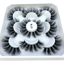 2022 New 5 pairs natural false eyelashes fake lashes long makeup 3d mink lashes eyelash extension mink eyelashes short eyelashes