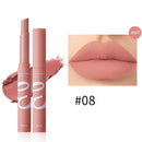 Waterproof Matte Velvet Lipstick 12 Colors Long Lasting Red Pink Lipsticks Non Stick Nude Series Lip Tint Cosmetic Makeup