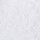 Summer Bohemian Dress Fit Flare Lace Sleeveless Ladies Beachwear Solid Floor-Length Elegant Party Dress