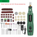SHENHAOXU 100-240V Mini Drill Engraving-Pen Dremel-Tools Accessoraies-Set Adjustable Grinding With Multifunction power tool