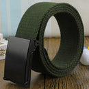 Men Belt 2020 Fashion Unisex Army Tactical Waist Belt Jeans Male Casual Luxury Canvas Webbing Waistband Ceinture Femme