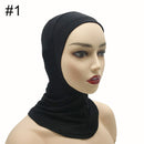 Under Scarf Hijab Cap Muslim Women Veil Turban For Women Muslim Fashion Islam Inner Cap Hijab Jersey Underscaf Caps Hat Ladies