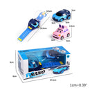 Mini Watch Control Car Cute RC Car Accompany with Your Kids Gift for Boys Kids on Birthday ChristmasWatch RC Car Toy 87HD