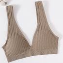 Seamless Bra Sports Bras For Women Plunge Bra Top Female Brassiere Deep V Sexy Women Underwear Backless Bralette Lingerie