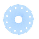 100Pcs TO-220 Transistor Plastic Insulation Washer + 100Pcs TO-220 Isolated Silicone Pad Sheet Strip