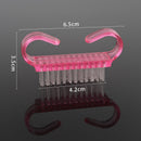 4 Types Nail Brush Plastic Cleaner for Acrylic Nails Art Manicure Care Accessory Cleaning Remove Dust Powder