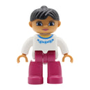 Big Size Action Figures City Princess Policemen Family Building Block Doll Character Accessory Toys Assembly Children Kids Gift