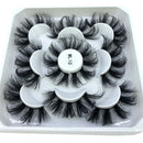 2022 New 5 pairs natural false eyelashes fake lashes long makeup 3d mink lashes eyelash extension mink eyelashes short eyelashes