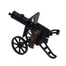 MOC Military SWAT Weapon WW2 Toy Gun Sandbag Cannon Building Blocks Bricks Toys for Children Kids Gifts DIY Toy Military