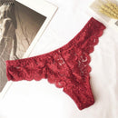 Women Sexy Lace Panties G String Transparent Underwear Hollow Out Panties Mesh Thongs Sex Low Waist Seamless Briefs Lingerie