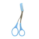 Eyebrow Trimmer Scissor with Comb Facial Hair Removal Grooming Shaping Shaver Cosmetic Makeup Accessories