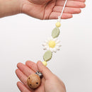 Baby Handmade Pacifier Chain Clip Dummy Nipples Holder Clips Babies Silicone Teething Chain Toy Gifts For Cute Baby Accessories