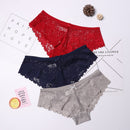 3 Pcs Panties for Woman Underwear Sexy Lace Breathable Soft Lingerie Female Briefs Panty Sexy Transparent Women&