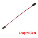 Droyuke 1PCS 15/30/50cm 1to1 1to 2 1 to 3 1 to 4 RC Servo Extension Wire Cable for Futaba JR Male to Female RC Model