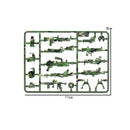 MOC Military SWAT Weapon WW2 Toy Gun Sandbag Cannon Building Blocks Bricks Toys for Children Kids Gifts DIY Toy Military