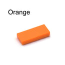 200pcs DIY Building Blocks Thin Figure Bricks Smooth 1x2 Educational Creative Size Compatible With 3069 30070 Toys for Children