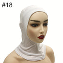 Under Scarf Hijab Cap Muslim Women Veil Turban For Women Muslim Fashion Islam Inner Cap Hijab Jersey Underscaf Caps Hat Ladies