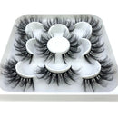 2022 New 5 pairs natural false eyelashes fake lashes long makeup 3d mink lashes eyelash extension mink eyelashes short eyelashes