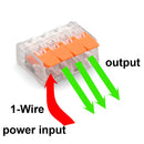 0.4-6.0mm 30/50/100 Pieces & SET Mini Fast Universal Wire Connector Easy Quick Wiring Car & Solar Energy Terminals