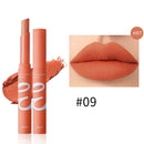 Waterproof Matte Velvet Lipstick 12 Colors Long Lasting Red Pink Lipsticks Non Stick Nude Series Lip Tint Cosmetic Makeup
