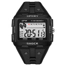 Big Numbers Easy to Read 5ATM Water Resistant Men Digital Watch Outdoor Sport
