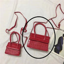 Mini Small Square bag 2021 Fashion New Quality PU Leather Women&