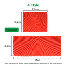 2Pcs Rubber Roller Brush Imitation Wood Graining Wall Painting Home Decoration Art Embossing DIY Brushing Painting Tools Sets