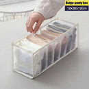 Underwear Storage Organizer for Clothes Separated Socks Shorts Bra Storage Boxs Dormitory Closet Organizer Drawer Washable