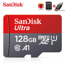 100% SanDisk A1 Memory Cards camera card 16GB 32GB 64GB Micro SDcard 128GB 120MB/s Class 10 UHS-1 Flashcard Microsd TF/SD Card