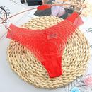 Sexy Women's Panties Lingerie G String Thongs Lace Underwear Female Perspective Women's Thong Sheer Panties Transparent Knickers