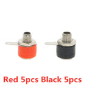 10Pcs/set Male Female J072 4mm Banana Plug Male And Female To Insert Connector Banana Pin DIY Model