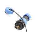 SP13 IP68 waterproof connector male plug & female socket 1/2/3/4/5/6/7/9 pin panel Mount wire cable connector aviation plug