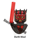 Disney Luke Skywalker Ahsoka Tano Building Block Yoda Obi-Wan Kenobi Sith Kylo Ren Count Dooku Starkiller Brick Figure Toy