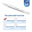 NAGARAKU Eyelash Extension Tweezers Makeup Stainless Steel Non-magnetic Pincet Volume Eyelash Tweezers 3D accurate