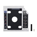 CHIPAL 2nd HDD Caddy 12.7mm 9.5mm SATA 3.0 2.5'' HD Hard Disk Drive Enclosure SSD Case Box For Laptop CD-ROM DVD-ROM Optical Bay