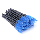 5/50pcs Disposable Brush Crystal Eyelash/Eyebrow Makeup Brush Diamond Handle Mascara Wands Eyelash Extension Tool maquiagem