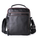 JOYIR New Genuine Leather Men Vintage Handbags Small Flap Men&