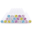 20Pcs Reusable Eyebrow Brush Tube Dust-Proof Eyelash Brush Tube Replaceable Makeup Brushes Mascara with New Eyelash Resin Drill