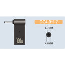 PD 100W Laptop Power Adapter Connector for Asus Dell Lenovo Notebook Dc Plug USB Type-C Female to DC Male Jack Plug Converter