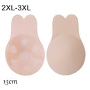 Reusable Women Breast Petals Lift Nipple Cover Lnvisible Petal Adhesive Strapless Backless Stick On Bra Silicone Breast Stickers