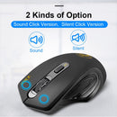 USB Wireless Mouse 2000DPI USB 2.0 Receiver Optical Computer Mouse 2.4GHz Ergonomic Mice For Laptop PC Sound Silent Mouse