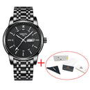 NIBOSI Gold Watch for Men Warterproof Sports Mens Watch Top Brand Luxury Clock Male Business Quartz Wristwatch Relogio Masculino