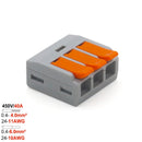 0.4-6.0mm 30/50/100 Pieces & SET Mini Fast Universal Wire Connector Easy Quick Wiring Car & Solar Energy Terminals