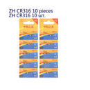10pcs/lot CR311 CR316 CR322 CR416 CR420 CR425 CR435 DLY ZH Floats Lithium Pin Luminous Electric 3 Votage Fishing Tools Tackle
